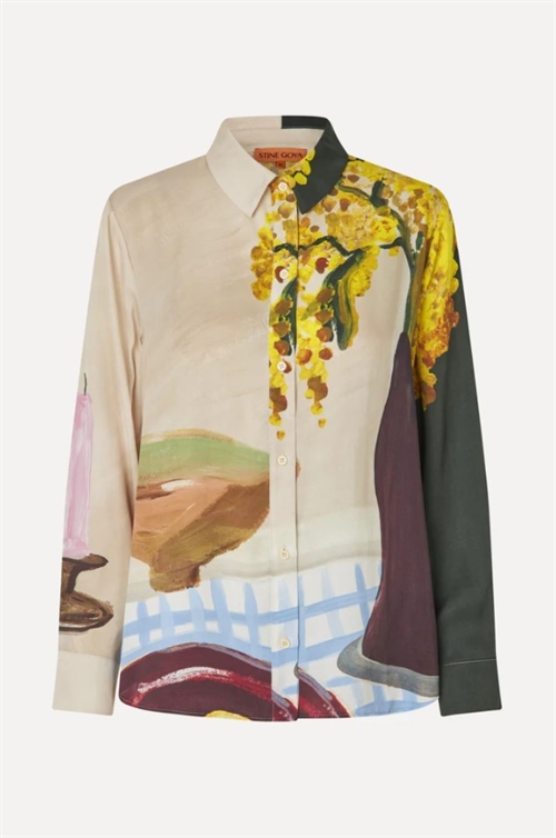 STINE GOYA LONG SLEEVE SHIRT LEMONS ON A PLATE